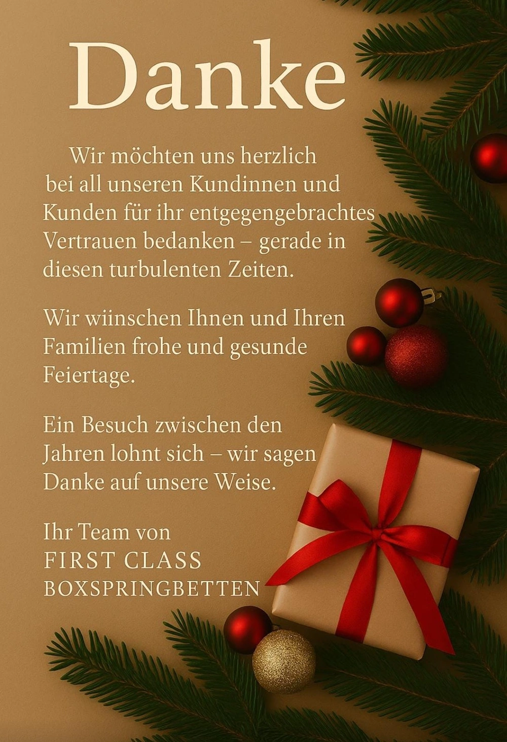Weihnachtsflyer