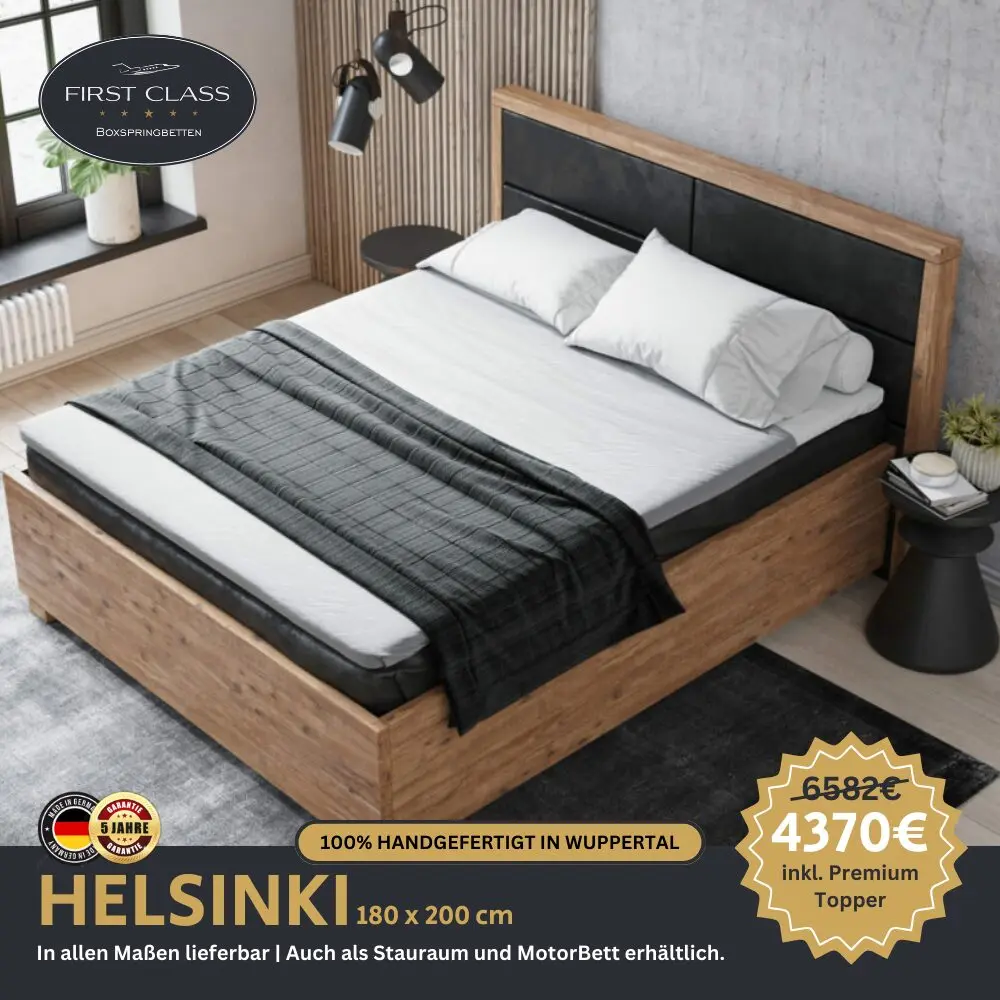 Boxspringbett HELSKINI