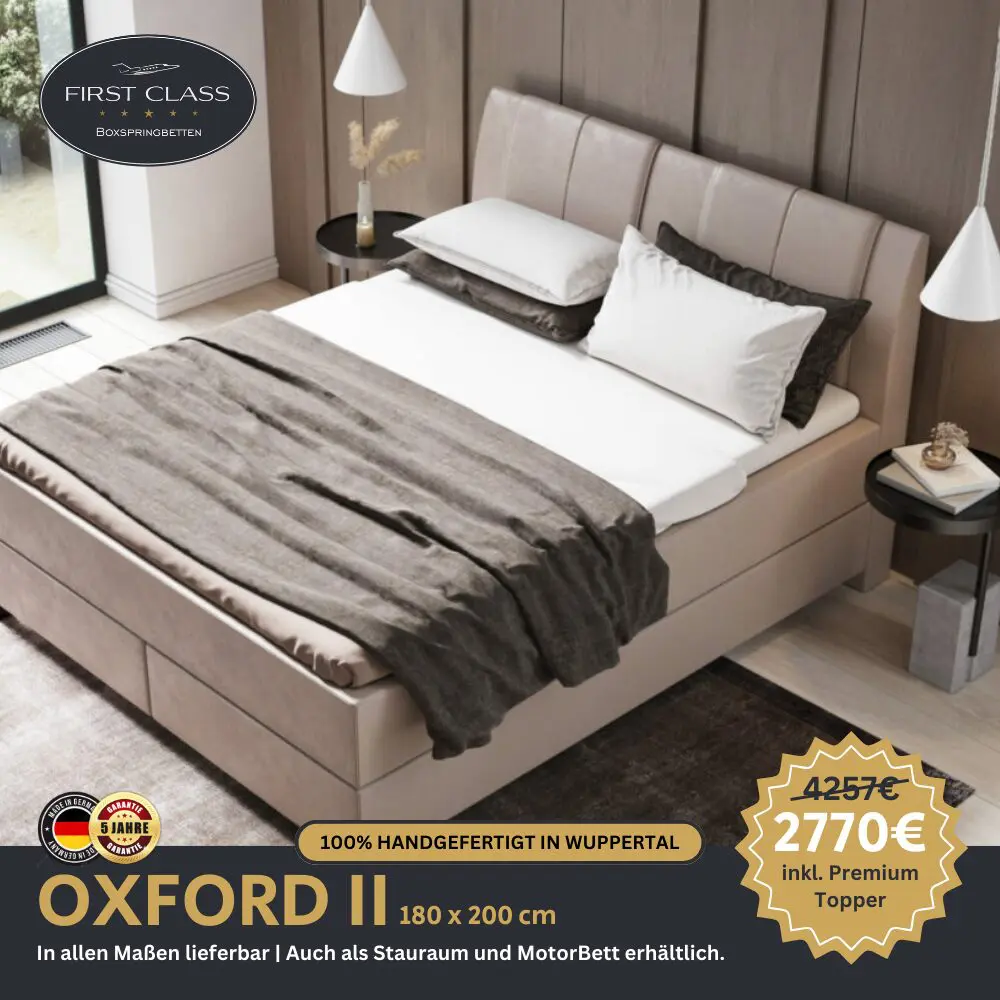 Boxspringbett OXFORD II