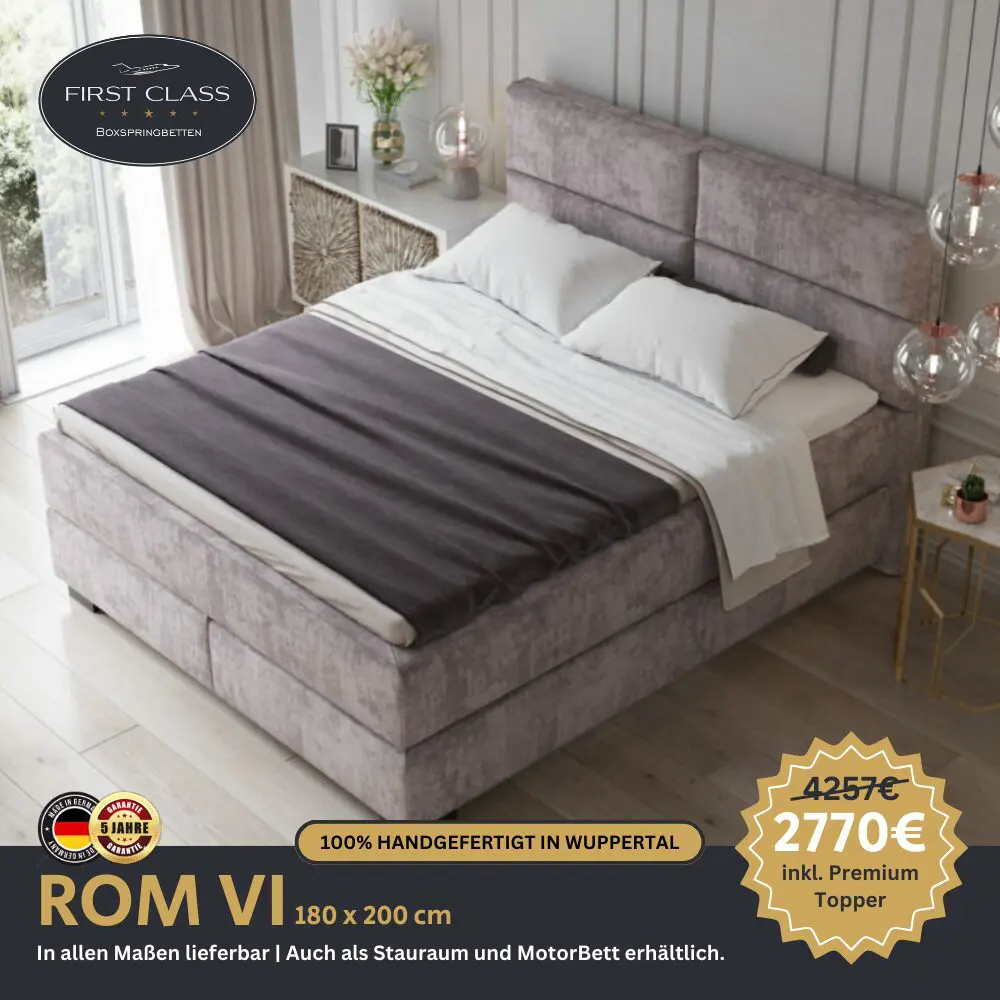 Boxspringbett ROM VI