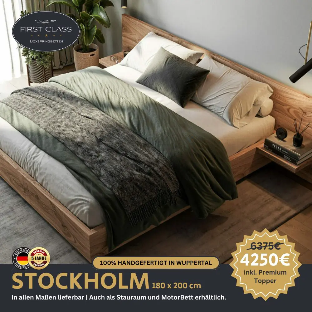 Boxspringbett STOCKHOLM