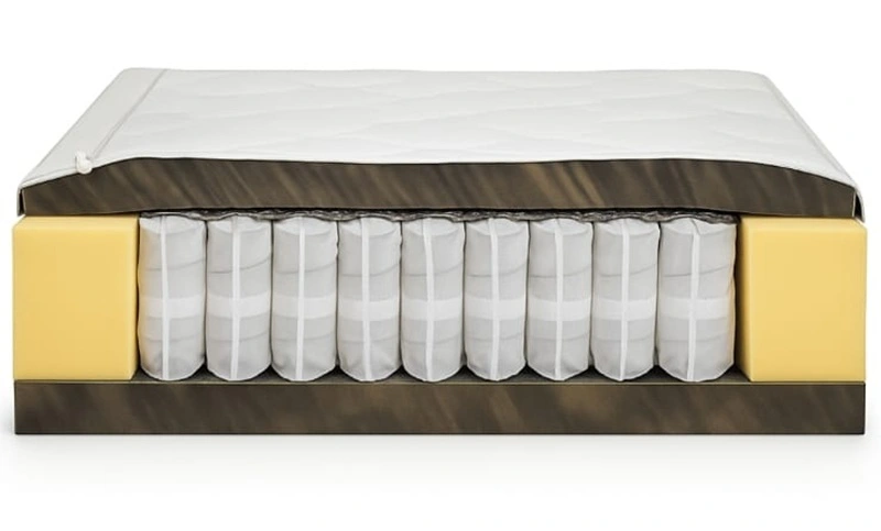 hochwertige Matratze mit 500 Federn